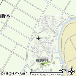 新潟県新潟市西区藤野木260周辺の地図