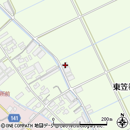 新潟県新潟市南区東笠巻3805-1周辺の地図