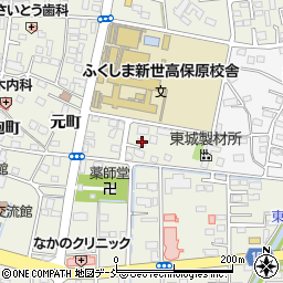 福島県伊達市保原町元町25-11周辺の地図