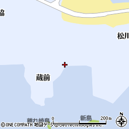 福島県相馬市尾浜蔵前周辺の地図