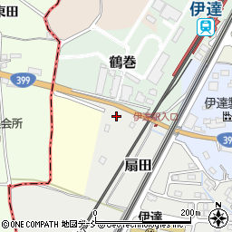 秩父小野田株式会社伊達倉庫周辺の地図