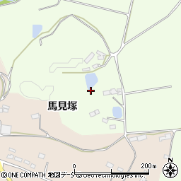 福島県相馬市大坪馬見塚周辺の地図