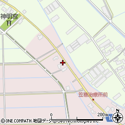 新潟県新潟市南区東笠巻新田199周辺の地図