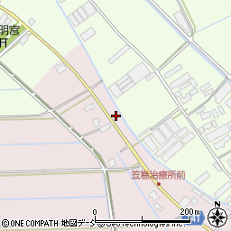 新潟県新潟市南区東笠巻新田227周辺の地図