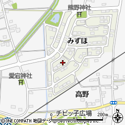福島県伊達市保原町みずほ11-10周辺の地図