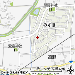福島県伊達市保原町みずほ11-2周辺の地図