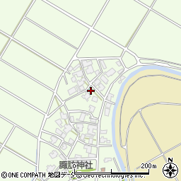 新潟県新潟市西区藤野木290-2周辺の地図