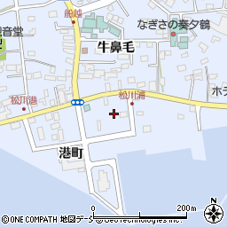 福島県相馬市尾浜港町周辺の地図
