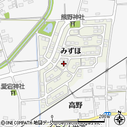 福島県伊達市保原町みずほ11-7周辺の地図