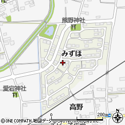 福島県伊達市保原町みずほ11-5周辺の地図
