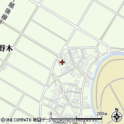 新潟県新潟市西区藤野木295-2周辺の地図