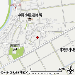 新潟県新潟市西区中野小屋263周辺の地図