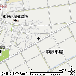 新潟県新潟市西区中野小屋709周辺の地図