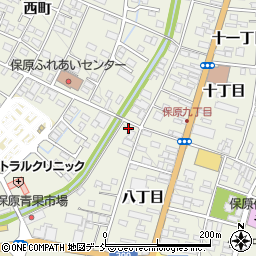 福島県伊達市保原町九丁目26周辺の地図