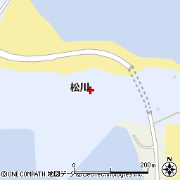 福島県相馬市尾浜松川周辺の地図