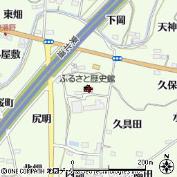 福島県福島市飯坂町東湯野尻明14周辺の地図