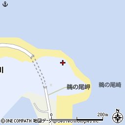 鵜ノ尾埼灯台周辺の地図