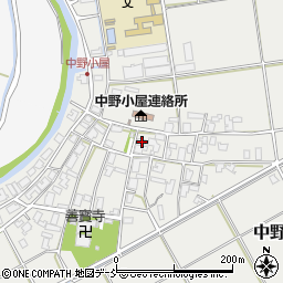 新潟県新潟市西区中野小屋251周辺の地図