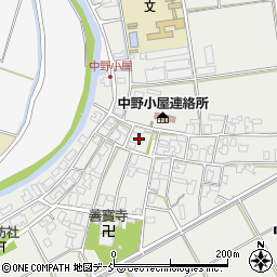 新潟県新潟市西区中野小屋211周辺の地図