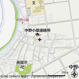 新潟県新潟市西区中野小屋253周辺の地図