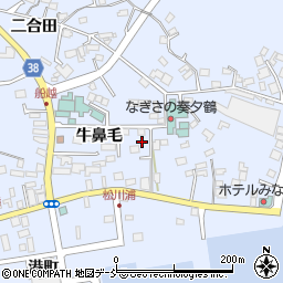 福島県相馬市尾浜牛鼻毛周辺の地図