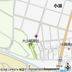新潟県新潟市西区小瀬周辺の地図