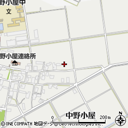 新潟県新潟市西区中野小屋882周辺の地図