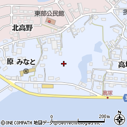 福島県相馬市尾浜高塚周辺の地図