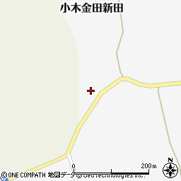 新潟県佐渡市小木金田新田166周辺の地図