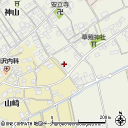 新潟県新潟市西区神山720周辺の地図