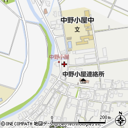 新潟県新潟市西区中野小屋868周辺の地図