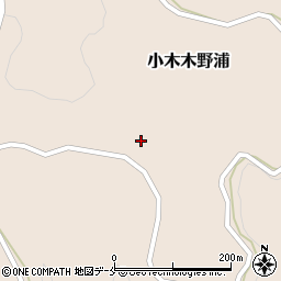 新潟県佐渡市小木木野浦358周辺の地図
