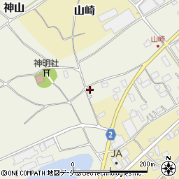 新潟県新潟市西区神山240周辺の地図