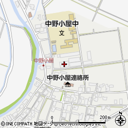 ＪＡ新潟みらい中野小屋支店周辺の地図