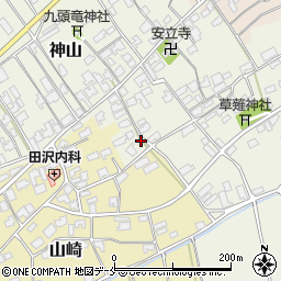 新潟県新潟市西区神山704周辺の地図