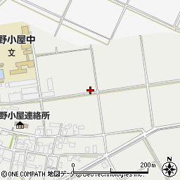新潟県新潟市西区中野小屋956周辺の地図