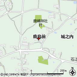 福島県相馬市石上鹿島前周辺の地図