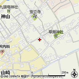 新潟県新潟市西区神山727周辺の地図