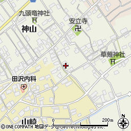 新潟県新潟市西区神山702周辺の地図