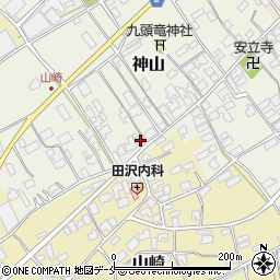新潟県新潟市西区神山98周辺の地図