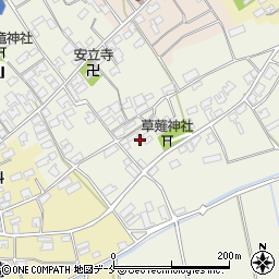 新潟県新潟市西区神山734周辺の地図