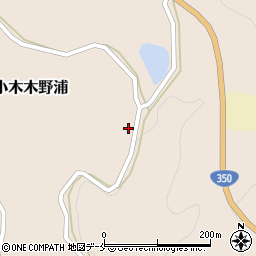 新潟県佐渡市小木木野浦341周辺の地図