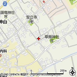 新潟県新潟市西区神山686周辺の地図