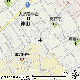 新潟県新潟市西区神山708周辺の地図