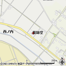福島県伊達市伏黒薬師堂107周辺の地図