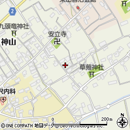 新潟県新潟市西区神山659周辺の地図