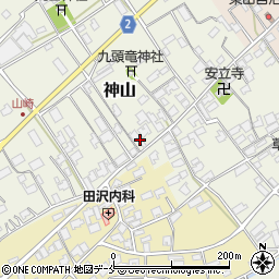 新潟県新潟市西区神山115周辺の地図