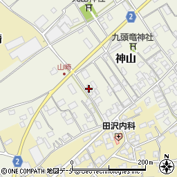 新潟県新潟市西区神山72周辺の地図