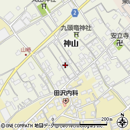 新潟県新潟市西区神山103周辺の地図