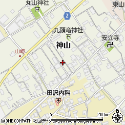 新潟県新潟市西区神山108周辺の地図